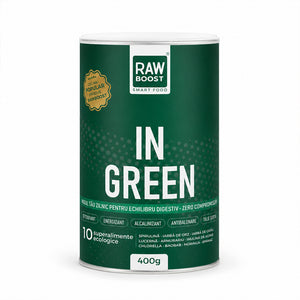 In Green mix verde ecologic anti-balonare, detoxifiant, pentru talie suplă 400g