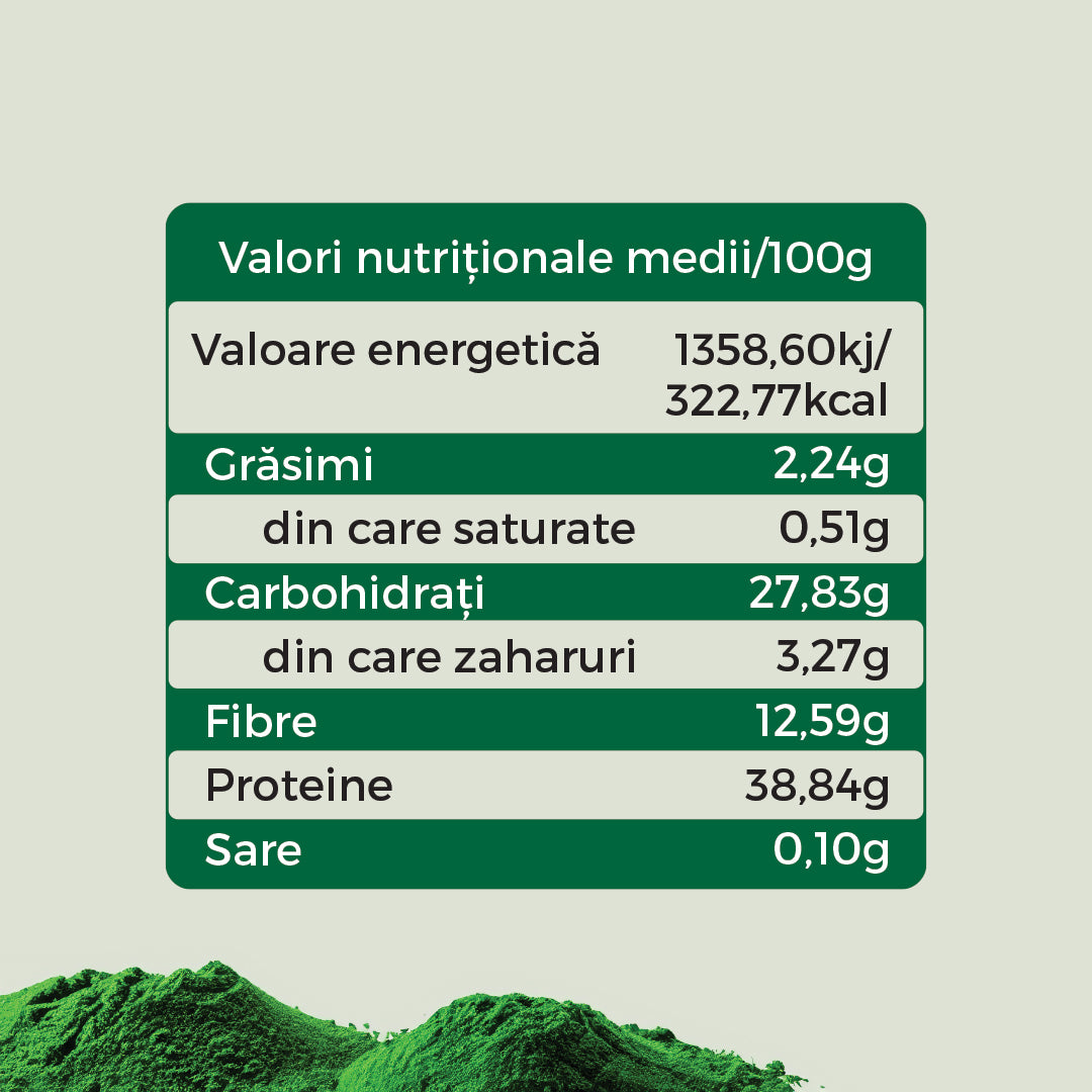 In Green mix verde ecologic anti-balonare, detoxifiant, pentru talie suplă 400g