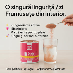 In Pink - Inner Collagen Booster | Stimulează producția naturală de colagen, 300g