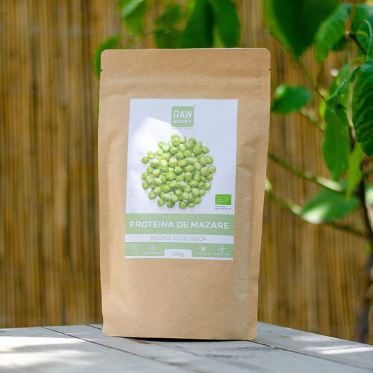 Proteină de mazăre pudră ecologică - 250g
